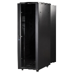 Шкаф коммутационный Lanmaster (TWT-CBB-42U-6X10-P1) 42U 600x1000 мм пер. дв. перфор. задн. дв. перфор. 2-хст. 2 бок. пан. 800 кг черный IP20, фото7