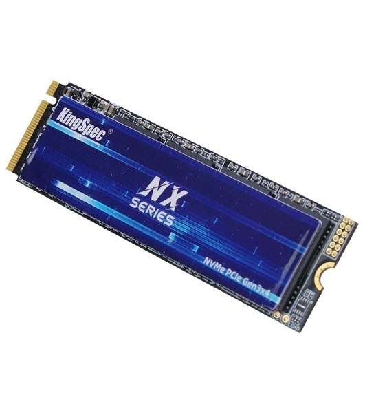 Накопитель SSD KingSpec NX-2Tb, 2000Gb, PCIe 3.0 x4, M.2 2280, NVMe, R/W 3400/3100