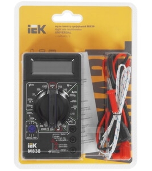 Мультиметр IEK Universal M838цифровой