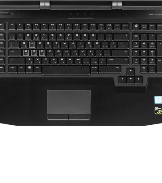 Клавиатура для ноутбука HP Omen X 17-ap черная с подсветкой