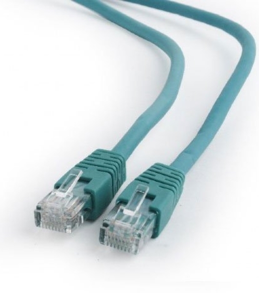 Патч-корд UTP Cablexpert cat.6, 1м, литой, многожильный, зеленый