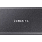 Внешний SSD Samsung T7, 1TB, USB 3.2 Gen 2 Type-C, R/W 1050/1000, серый, фото 1