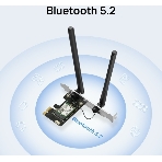 Сетевой адаптер Wi-Fi + Bluetooth Mercusys MA80XE AX3000 PCI Express (ант.внеш.несъем.) 2ант., фото6
