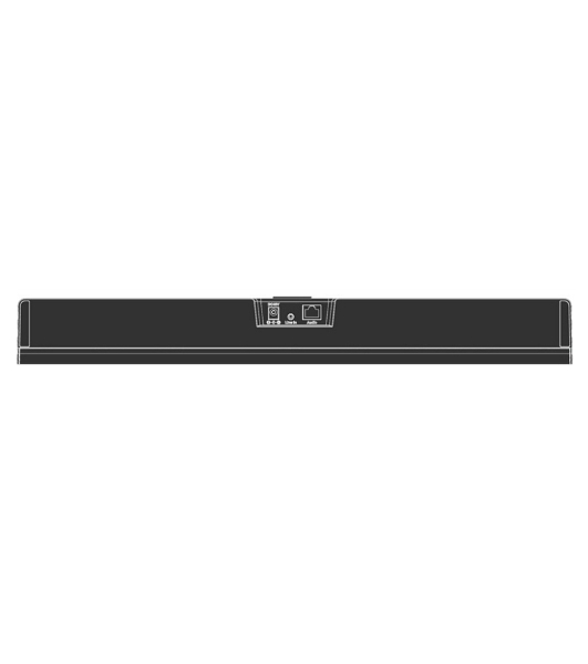 Акустическая система Yealink MSpeaker II черный Soundbar AMS 1306029