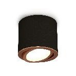 Светильник Ambrella Light XS7402004 SBK/PPG черный песок/золото розовое полированное MR16 GU5.3 (C7402, N7005), фото4