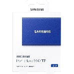 Внешний SSD Samsung T7, 2TB, USB 3.2 Gen 2 Type-C, R/W 1050/1000, синий, фото13