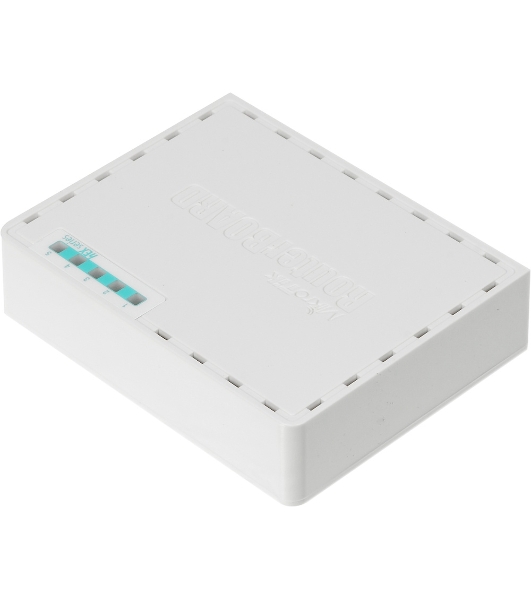 Роутер MikroTik RB750Gr3 hEX (RouterOS L4) with power supply and case 5 port 10/100/1000 гигабитный высокопроизводительный Ethernet