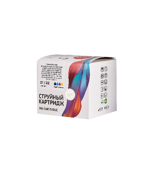 Набор струйных картриджей Sakura SD367AE (№21 Black/ 22 Tri-colour) для HP, мультипак, 11 мл., 600 к.