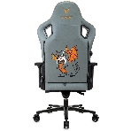 Кресло игровое Knight Craft Dragon серый эко.кожа крестов. металл, фото20