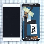 Дисплей для ZTE Blade A610 Plus белый, фото 1