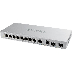 Коммутатор Zyxel XGS1010-12-ZZ0102F 8x1 Гбит/с 2x2.5 Гбит/с 2SFP+ неуправляемый, фото10