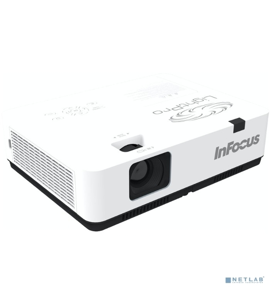 Проектор INFOCUS IN1036 3LCD, 5000 lm, WXGA, 1.371.65:1, 50000:1, (Full 3D), 16W, 2хHDMI 1.4b, VGA in, CompositeIN, 3,5 audio IN, RCAx2 IN, USB-A, VGA out, 3,5 audio OUT, RS232, Mini USB B serv, RJ45, 3,3 кг