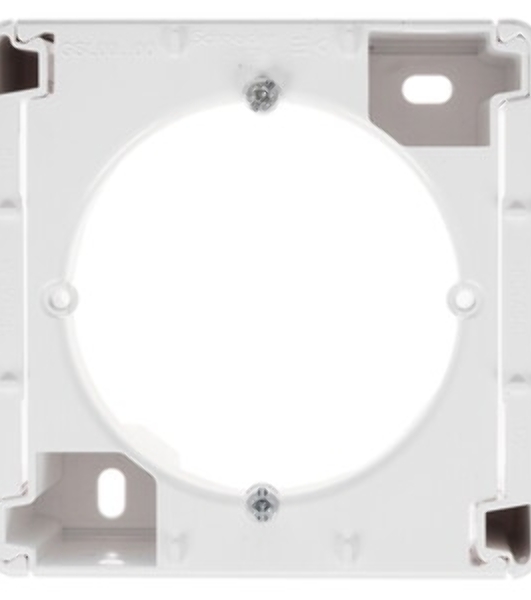 Коробка наружного монтажа GSL000100 Schneider Electric Glossa белый