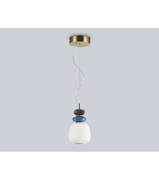 Светильник Ambrella light LH53161 SB/WH бронза/белый 8W 3000K D140*1400