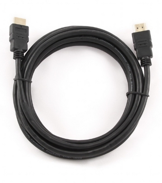 Кабель Cablexpert HDMI CC-HDMI4-10, 19M/19M, v2.0, медь, позол.разъемы, экран, 3м, черный, пакет