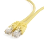 Патч-корд UTP Cablexpert cat.6, 1м, литой, многожильный, желтый, фото 1