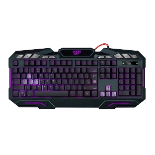 Клавиатура проводная Defender Doom Keeper GK-100DL RU, USB, черный