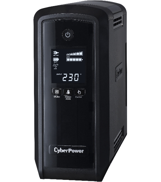 Источник бесперебойного питания CyberPower CP900EPFCLCD 900 ВА/540 Вт/6 х CEE 7 (евророзетка)