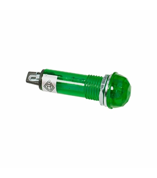 Индикатор Rexant ГРАНЕНЫЙ Ø10.2 220V зеленый