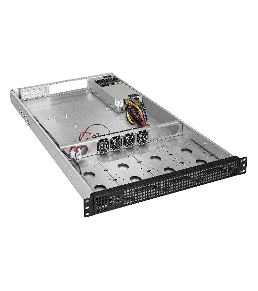 Серверный корпус ExeGate EX293174RUS Pro 1U650-04 (RM 19', высота 1U, глубина 650, БП 1U-900ADS, USB)