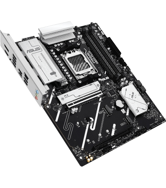 Материнская плата ASUS PRIME B850-PLUS, AM5, AMD B850, 4xDDR5, 4xSATA, 3xM.2, 1xPCIe 5.0 x16, 1xPCIe 4.0 x16, 1xDP, 1xHDMI, 1x2.5Gb LAN, 4xUSB-A 10Gbps, 1xUSB-C 10Gbps, 2xUSB-A 5Gbps, 2xUSB-A 2.0, 3x3.5 мм, 7.1, ATX