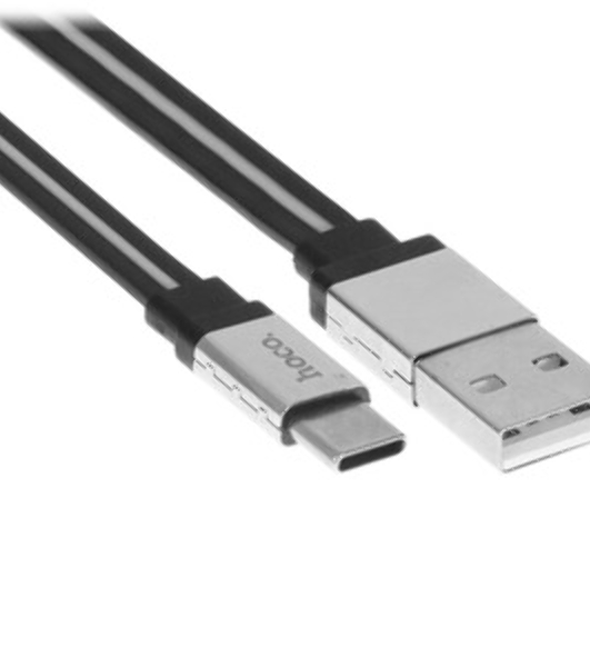 Кабель USB 2.0 HOCO X25, AM/Type-C, черный, 1м