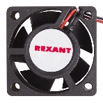 Вентилятор для корпуса Rexant RX 4020MS 24VDC черный, 40 мм, 6800 об/мин, 28 дБ, 2 pin, фото3