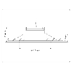 Светильник Ambrella light TN51913 BK черный GX53 max 12W D115*23, фото 1