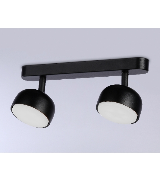 Светильник Ambrella light TN71012/2 BK черный GX53/2 max 12W 260*80*90