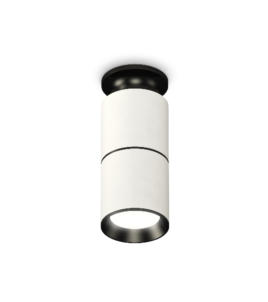 Светильник Ambrella Light XS6301220 SWH/PBK белый песок/черный полированный MR16 GU5.3 (N6902, C6301, A2061, N6103)