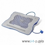 Подставка для ноутбука CROWN CMLC-1001 silver&blue (до 15,6', материал металл Вес 530 г Размер 331* 264*43 мм), фото4