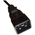 Шнур питания LANMASTER С13-C20, 3х0.75, 220В, 10А, черный, 1 метр, фото 1