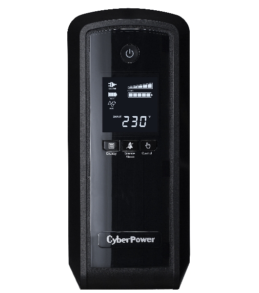 Источник бесперебойного питания CyberPower CP900EPFCLCD 900 ВА/540 Вт/6 х CEE 7 (евророзетка)