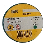 Изолента IEK UIZ-20-10-K06 0,18х19 мм зеленая 20 метров, фото2