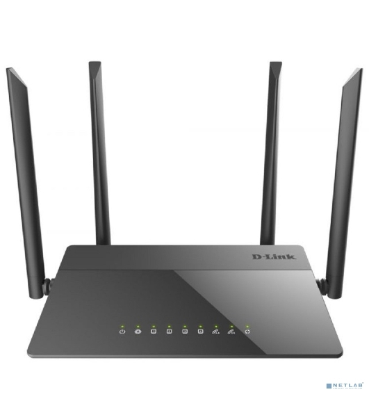 Маршрутизатор беспроводной D-Link DIR-841/RU/A1B, Wireless AC1200 Dual-Band Router with 1 10/100/1000Base-T WAN port and 410/100Base-TX LAN ports.802.11b/g/n compatible, 802.11AC up to 866Mbps,1 10/100/1000Base-T WAN port, 4