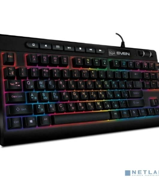 Клавиатура SVEN KB-G8200 проводная, USB Type-A, чёрный