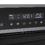 Шкаф духовой электрический Maunfeld AEOD60103G1, 60л, дверца с 3 стеклами, графит, фото17
