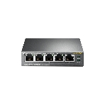 Коммутатор TP-Link SMB TL-SF1005P 5-портовый 10/100 Мбит/с настольный коммутатор с 4 портами PoE, фото 1