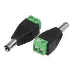Разъем питания PROconnect штекер 2.1х5.5 с клеммной колодкой, фото 1