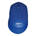 Мышь беспроводная Logitech M330 SILENT PLUS синий, 1000 dpi, радиоканал, USB, кнопки - 3, фото21