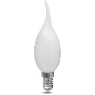 Лампа светодиодная Gauss Filament 104201209-D 9Вт цок.: E14 свеча 220B 4100K св. свеч. белый нейт. (упак.: 10 шт)