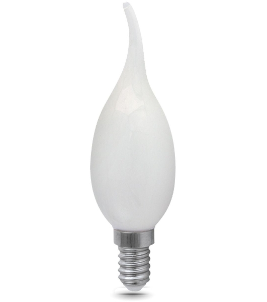 Лампа светодиодная Gauss Filament 104201209-D 9Вт цок.: E14 свеча 220B 4100K св. свеч. белый нейт. (упак.: 10 шт)