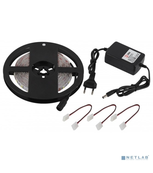 Комплект светодиодной ленты ЭРА 5050kit-14,4-60-12-IP20-6500-5m (50/300)
