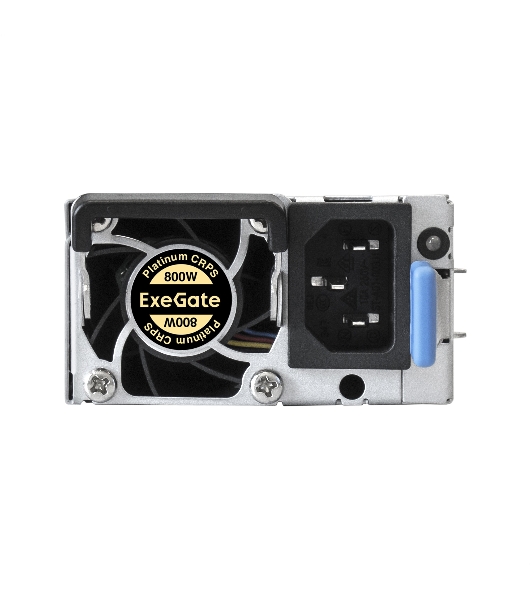 Блок питания серверный (модуль к RTS800 Redundant) 800W ExeGate Industrial-RT800 (APFC, КПД 94%(80 PLUS Platinum), 4 см fan)