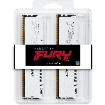 Оперативная память Kingston Fury Beast, DDR5, 32Gb (2x16Gb), 5600MHz, CL40, DIMM, с радиатором, белый, фото4