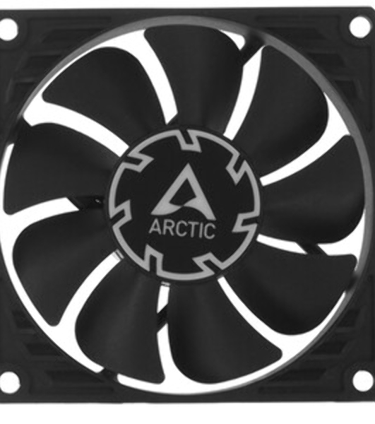 Вентилятор для корпуса ARCTIC P8 SLIM PWM PST Black (ACFAN00295A) черный 80мм 3000rpm 4-pin