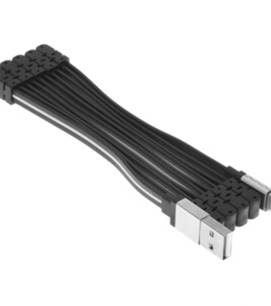 Кабель USB 2.0 HOCO X25, AM/Type-C, черный, 1м