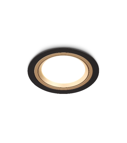 Светильник Ambrella light TN51914 BK/GD черный/золото GX53 max 12W D115*23