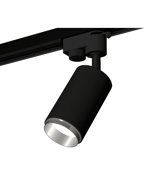 Светильник Ambrella light XT6323042 SBK/PSL черный песок/серебро полированное MR16 GU5.3 (A2521, C6323, N6122)