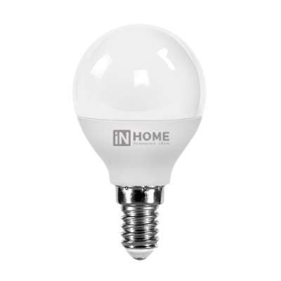 Лампа светодиодная LED-ШАР-VC 8Вт 230В E14 3000К 760 лм IN HOME 4690612020549